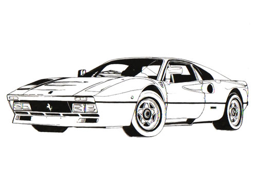 Art of ferrari 328gts