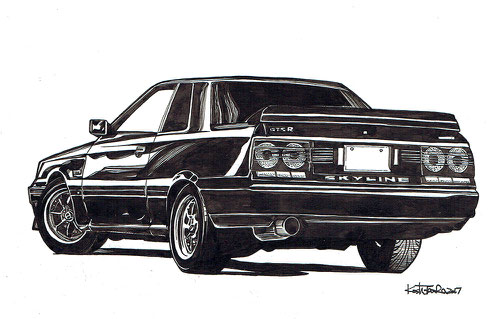 Art of NISSAN skyline gts R31