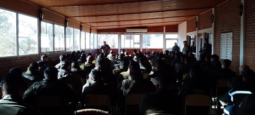 Capacitación en Gendarmería Nacional