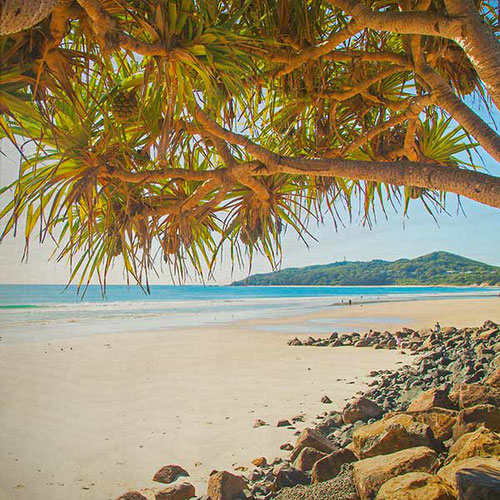 Photo on Timber Main Beach Byron Bay