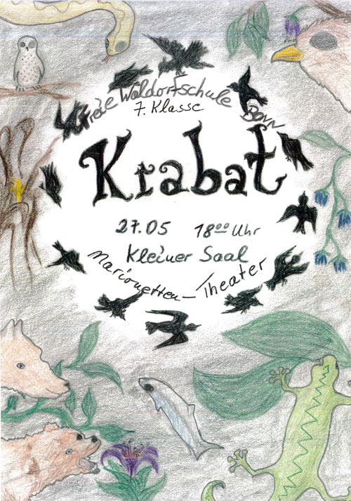 Marionetten-Theater der 7. Klasse "Krabat"