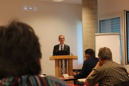 NGO Tagung der DNG: Keynote des deutschen Botschafter Roland Schäfers