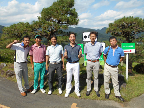 足利カントリークラブ理事長杯予選競技終了後に!