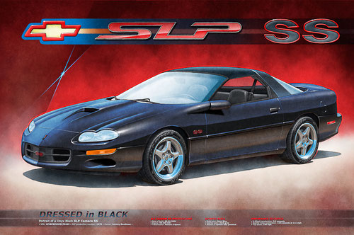 1998 Camaro SS drawing, 1999 Camaro SS drawing, 2000 Camaro SS drawing, 2001 Camaro SS drawing, 2002 Camaro SS drawing, 