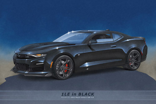 2020 CAMARO 1LE DRAWING, 2021 CAMARO 1LE DRAWING, 2022 CAMARO 1LE DRAWING, 2023 CAMARO 1LE DRAWING