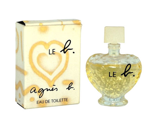 AGNES B. - LE b. EAU DE TOILETTE, MINIATURE EN FORME DE COEUR