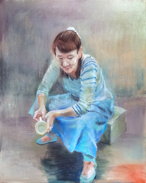 パステル画作品例 - 画材屋 額縁屋 千葉県 大網白里市フレーム（frame）