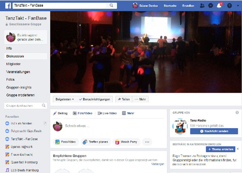 TanzTakt Fan-Base - Facebook Gruppe (Pic by Denise Lau)