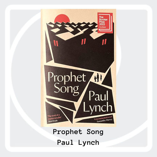 Prophet Song by Paul Lynch on the blogandbooks spiral background