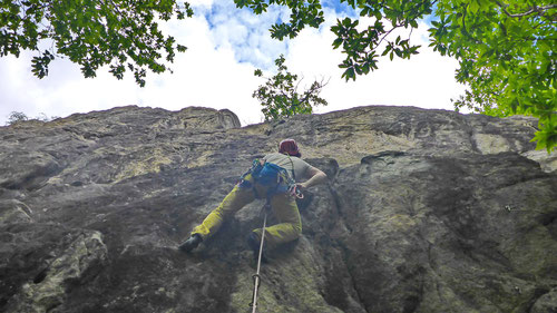 2021/05: Klettern in Sobrio (CH/TI)