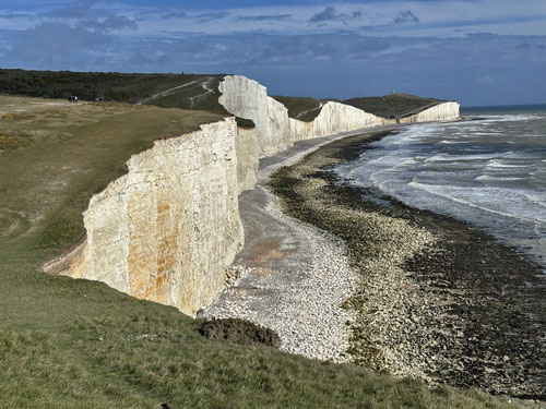 Die Kreideklippen der Seven Sisters