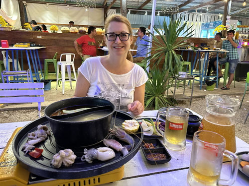 Barbecue auf kambodschanische Art