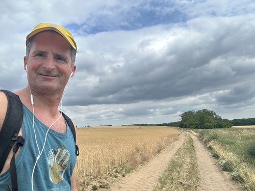 2025/06: Auf meiner Wanderung von Budapest nach Debrecen (HUN)