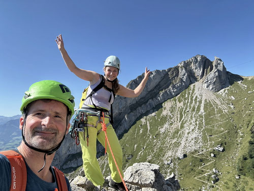 Lieber "Hochklettern" als den Zickzack-Weg "Hochquälen"