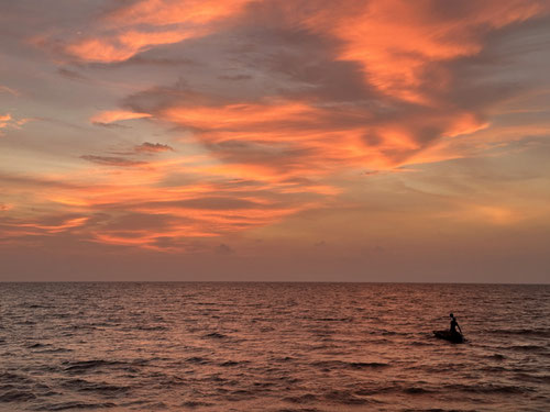 2025/10: Blick auf das Arabische Meer (Kerala/Indien)