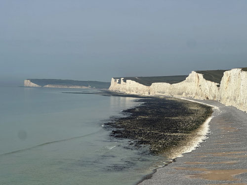 Blick auf die Seven Sisters