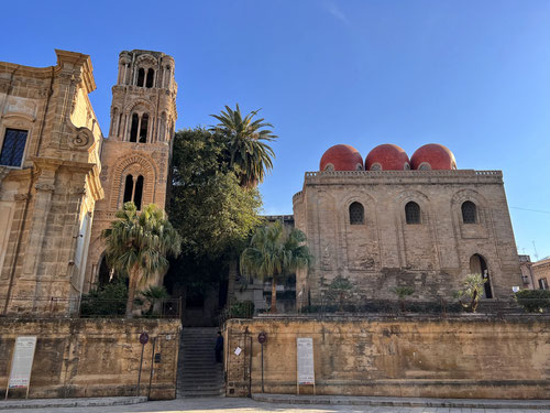 Chiesa di San Cataldo - Die orientalischen Einflüsse sind unverkennbar