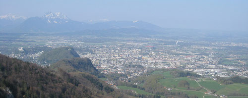 Aussicht auf Salzburg