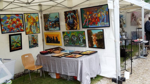 Les 8 et 9 JUIN Prochain animation Arts et Artistes le premier Street Art...!!