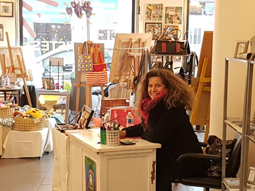 Arts et Artistes chez Pol'art à la Boutique éphémère avec mes amis de toujours du Marché Régional de l'Art encore un moment de plaisir.