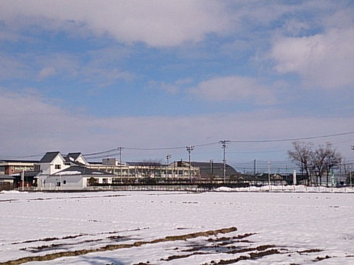 中新田中学校方向