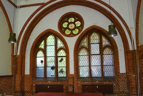 Fenster im Wichernsaal, Stephanus-Kirche © Diana Schaal