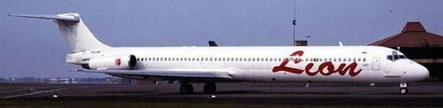Ebenfalls unbekannt ist mir diese Identität einer MD-80/Courtesy: ?