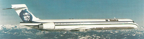 Alaska Airlines MD-90-Fotomontage/Courtesy: McDonnell Douglas