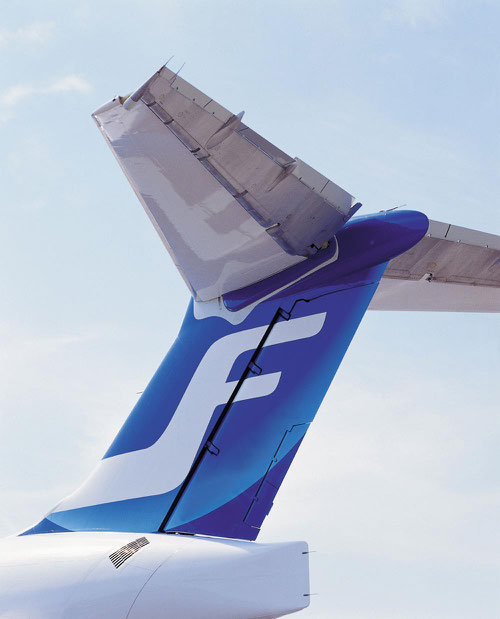 Heckleitwerk einer MD-80 der Finnair/Courtesy: Finnair