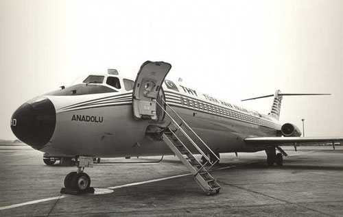 Douglas DC-9-32, 1980 aufgenommen/Courtesy: Turkish Airlines