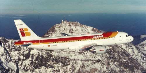 Die A320 (hier von Iberia) übertraf die Leistungen der MD-80/Courtesy: Airbus