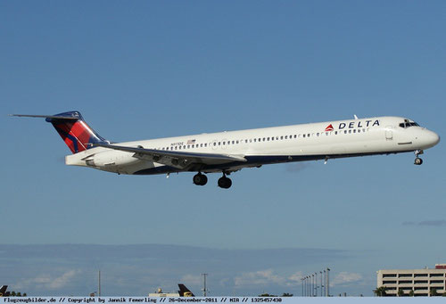 Weiterhin stark vertreten: die MD-88 bei Delta Air Lines/Courtesy: Jannik Femerling