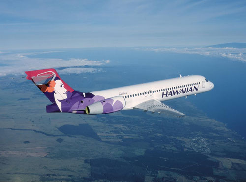 Hauptmodell im Inselverkehr für Hawaiian Airlines - die Boeing 717/Courtesy: Hawaiian Airlines