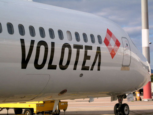 Vorderrumpf der ersten Boeing 717/Courtesy: Volotea Airlines