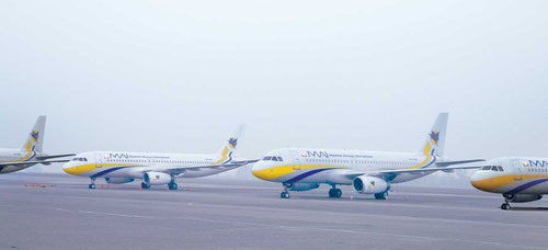 Airbusse/Courtesy: Myanmar Airways International