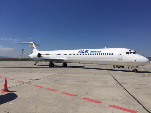 ALK Airlines MD-82 LZ-DEO/Courtesy: ALK Airlines