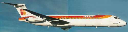 Die MD-87 konnte optional mit sehr hoher Reichweite bestellt werden/Courtesy: McDonnell Douglas