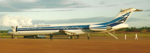 Eine MD-88, aufgenommen in Iguazu/Argentinien im Jahr 1993/Privatarchiv