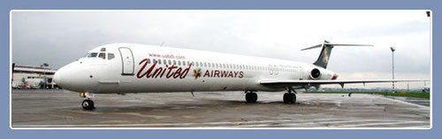 United Airways MD-83/Courtesy: United Airways