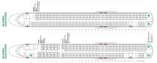 164- bzw. 141-Sitzkonfiguration im September 2012/Courtesy: Alitalia