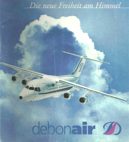 Debonair Airways BAe 146-200A/Courtesy: Debonair Airways