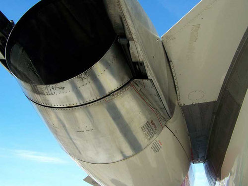 Schubumkehr einer MD-80 der SAS//Courtesy: René Kaminski