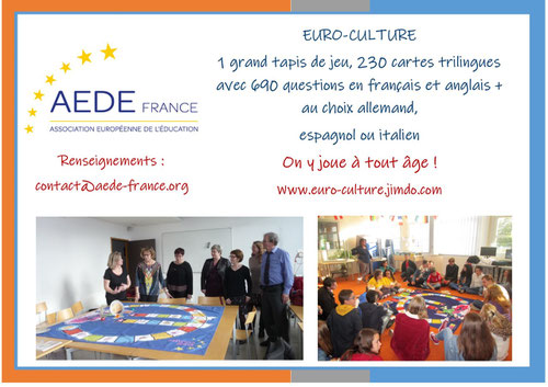                        2019    Jeu euro-culture en 5 LANGUES  