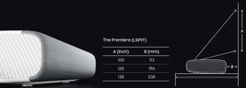 Samsung Laser TV LSP9 Ultrakurzdistanzbeamer  beamer-freund.de