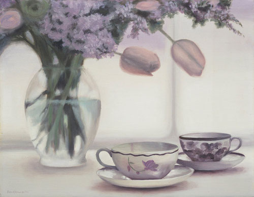 "AFTERNOON TEA"   Prints  16 x 20,  Original Unavailable