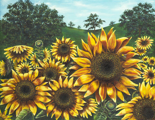 "FLEUR DE SOLEIL"    Prints 16 x 20, Original Unavailable