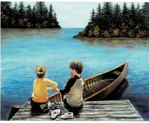 "INDIAN SUMMER"   Prints  11 x 14 and 16 x 20, Original $450.00