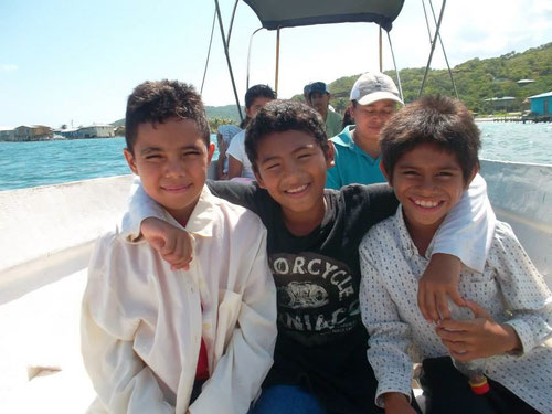 These kids should wear life vests in the near future.