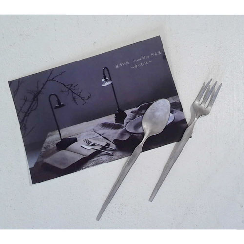 机上工芸舎　湯浅記央　ディナースプーン　ディナーフォーク　② 湯浅記央さん（机上工芸舎） | UTSUWA11