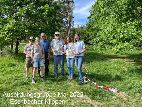 sensitives Rutengehen - Eschbacher KLippen Mai 2022 -